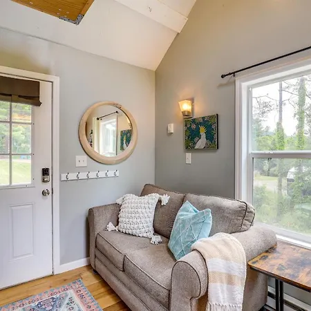 Ideally Located Asheville Tiny Home With Fire Pit Exterior photo